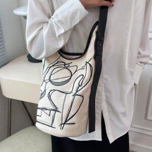 Trendy Versatile Messenger Fashionable Shoulder Bucket Bags